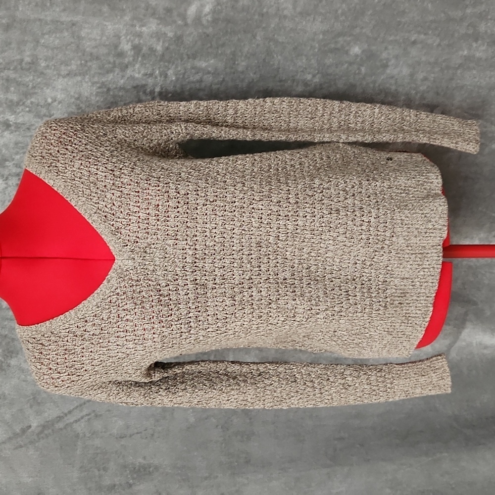 American Eagle v neck light brown sweater size XS